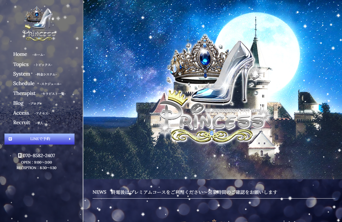 終電前のPrincess