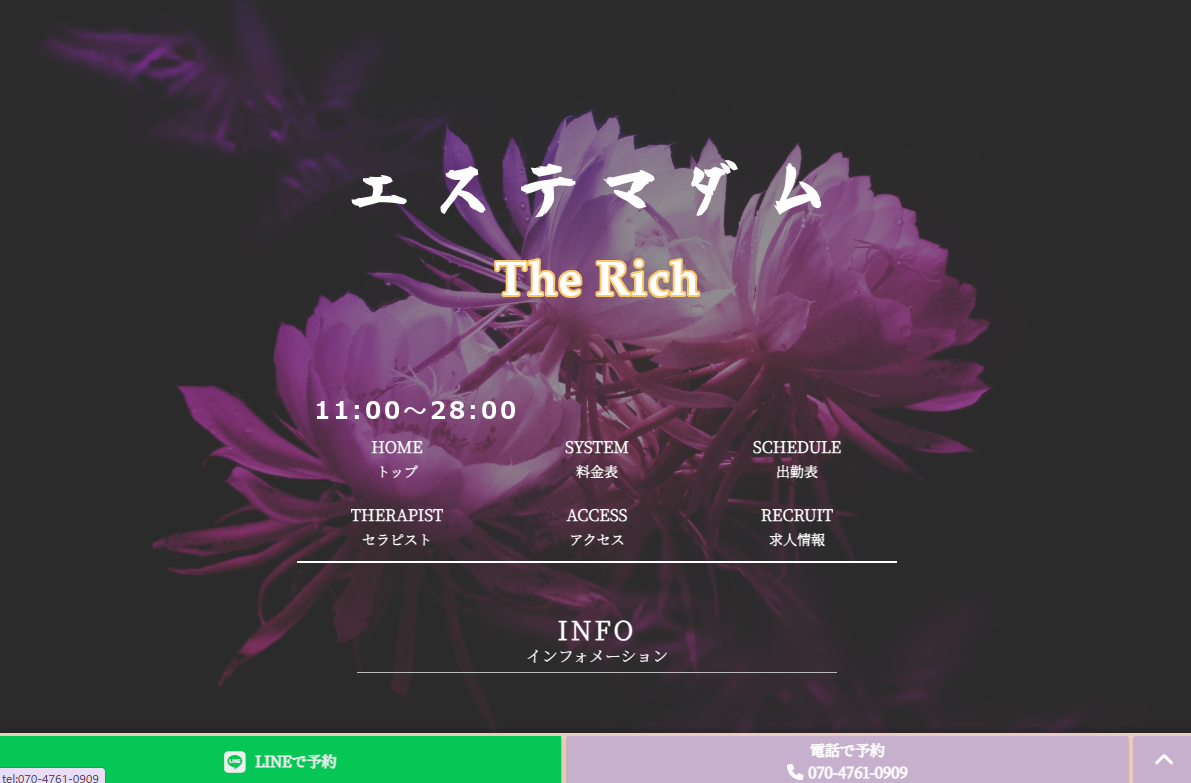 エステマダム The Rich 八王子ルーム