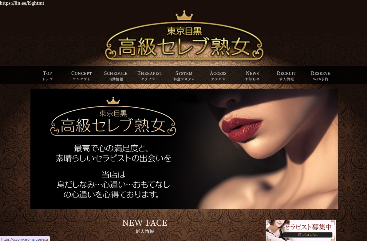 東京目黒 高級セレブ熟女 八王子ルーム