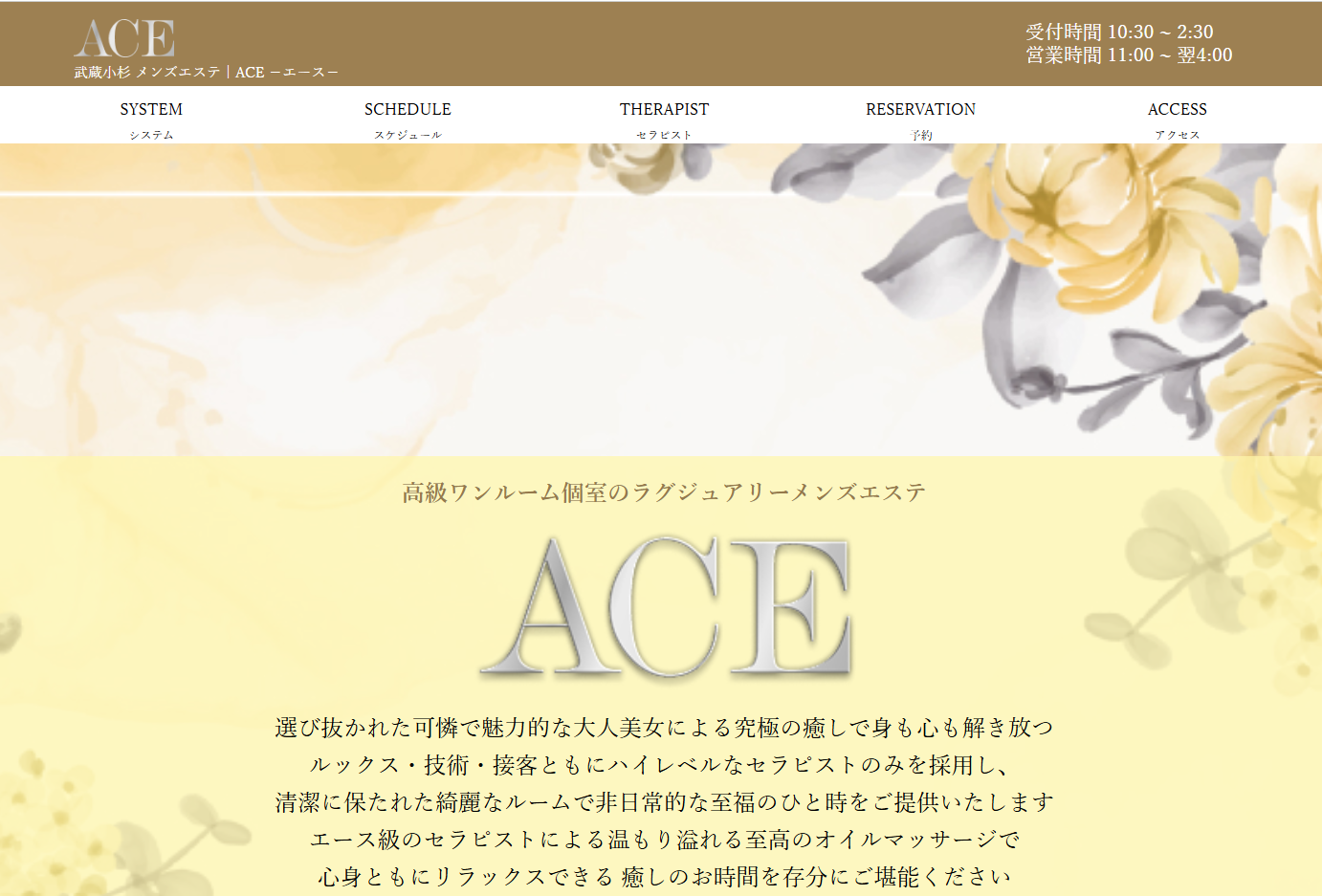 武蔵小杉メンズエステACE